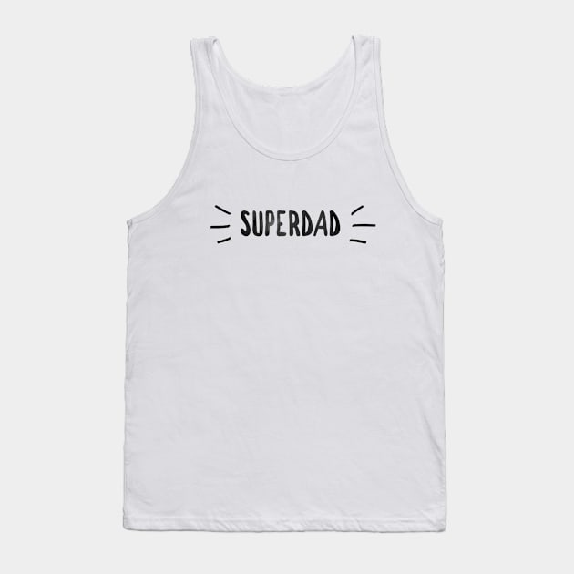 Superdad father's day gift Tank Top by the_blob_store